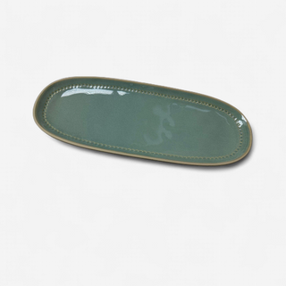 Araucana Green Serving Platter