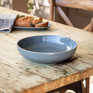 Legbar Blue Serving Bowl