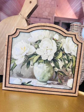 Provincial Muted Peony Framed Art