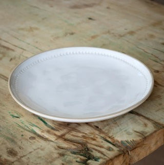 Isabella White 10" Dinner Plate