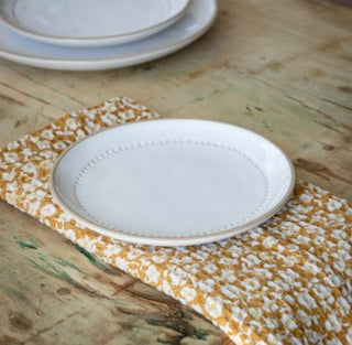 Isabella White 8" Salad Plate