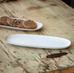 Isabella White Serving Platter