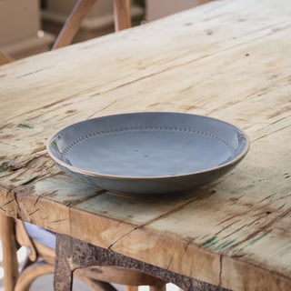 Legbar Blue Pasta Bowl