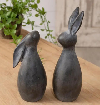 Modern Round Bunnies - Set of 2