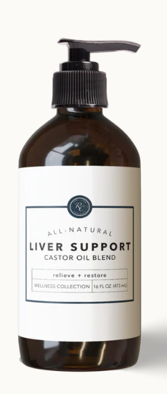 Castor Oil Liver Support Blend | 16 oz