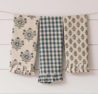 Blue Tea Towels - Set of 2