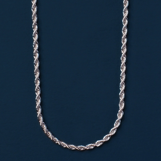 Men's 5mm Stainless 24" Rope Chain