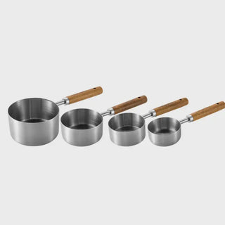 Stainless Steel Measuring Cups - Set of 4