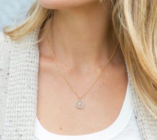 Grace Upon Grace Cross Necklace