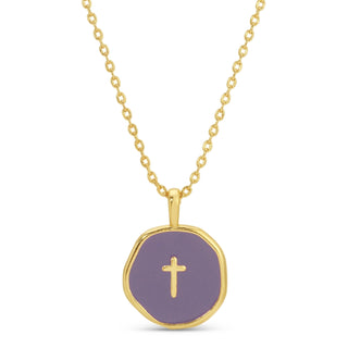 Grace Upon Grace Cross Necklace