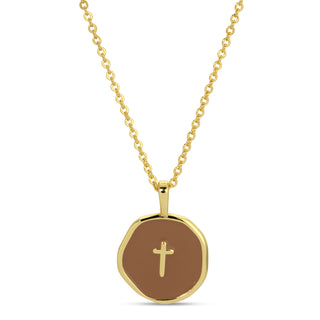 Grace Upon Grace Cross Necklace