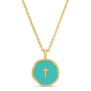 Grace Upon Grace Cross Necklace