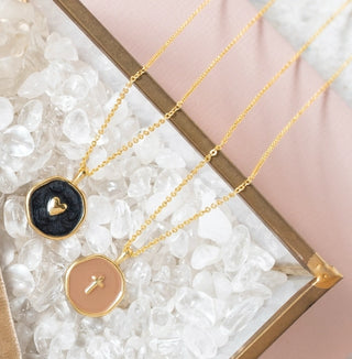 Grace Upon Grace Cross Necklace