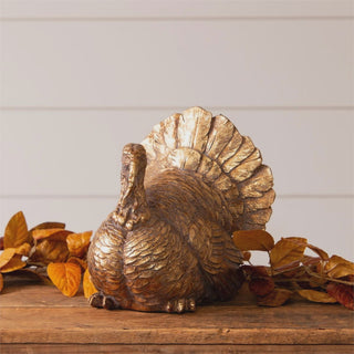 Gold Tone Turkey Figurine