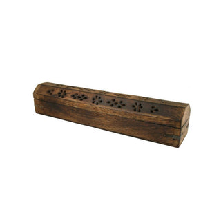 Hand Carved Wooden Box