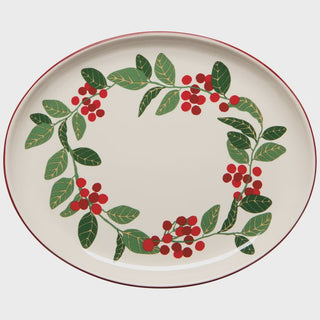 Merry Berry Christmas Shaped Dish