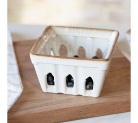Ceramic Colander Berry Basket 5.4 Inch