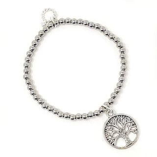 4mm Water Resistant Silver Hematite