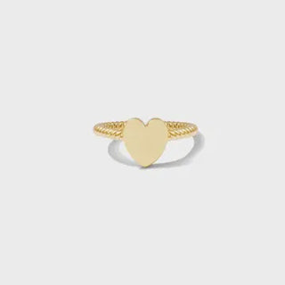 Gold Heart Ring