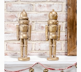 12.25" Gold Nutcracker  - 2 Designs