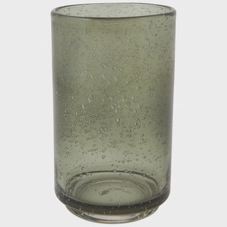 Bubbled Glass 17 oz - Agave