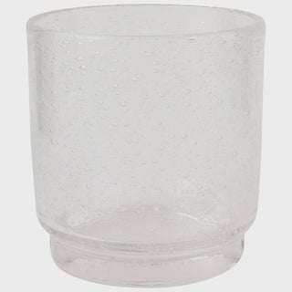Bubbled Glass 12 oz - Clear